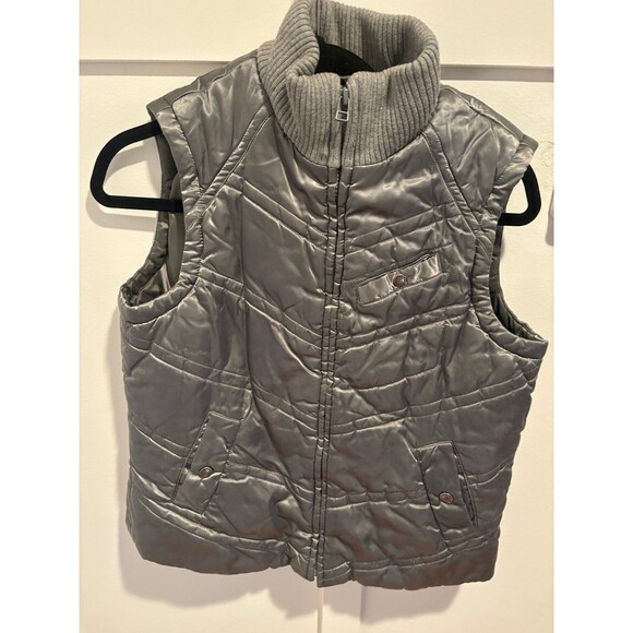 Jones of NY silver warm vest PM - Picture 1 of 3